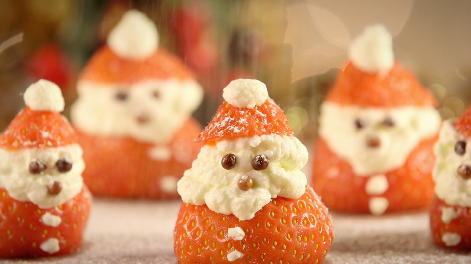 Strawberry Santas